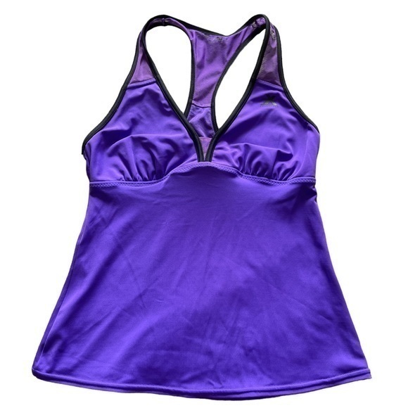 ZeroXposur Other - ZeroXposur Tankini Swimsuits Racerback Top Tank Top Purple Size M/L EUC #4114